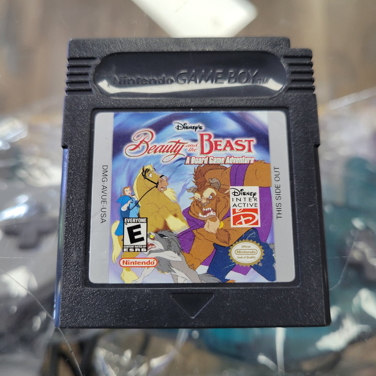 Beauty and the Beast A Board Game Adventure GameBoy Color