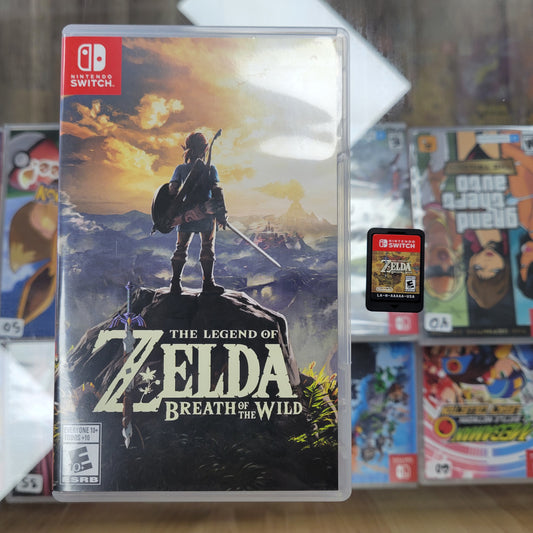 The Legend Of Zelda Breath Of The Wild Nintendo Switch