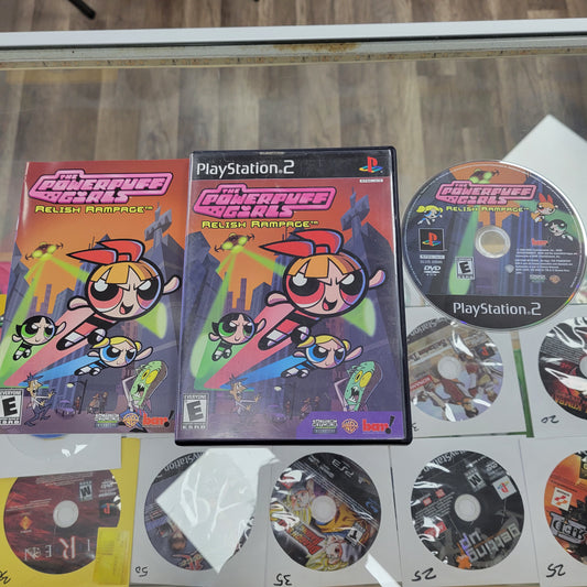 The Power Puff Girls Relish Rampage Playstation 2