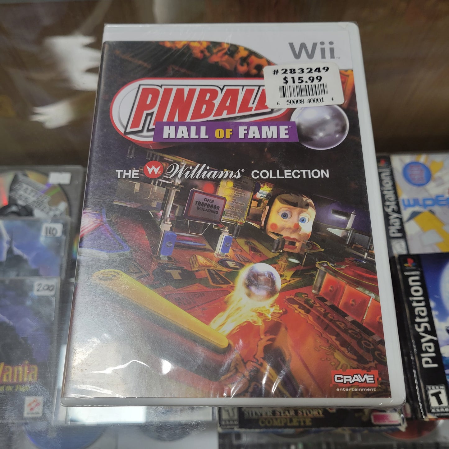 Pinball Hall Of Fame Nintendo Wii New Sealed