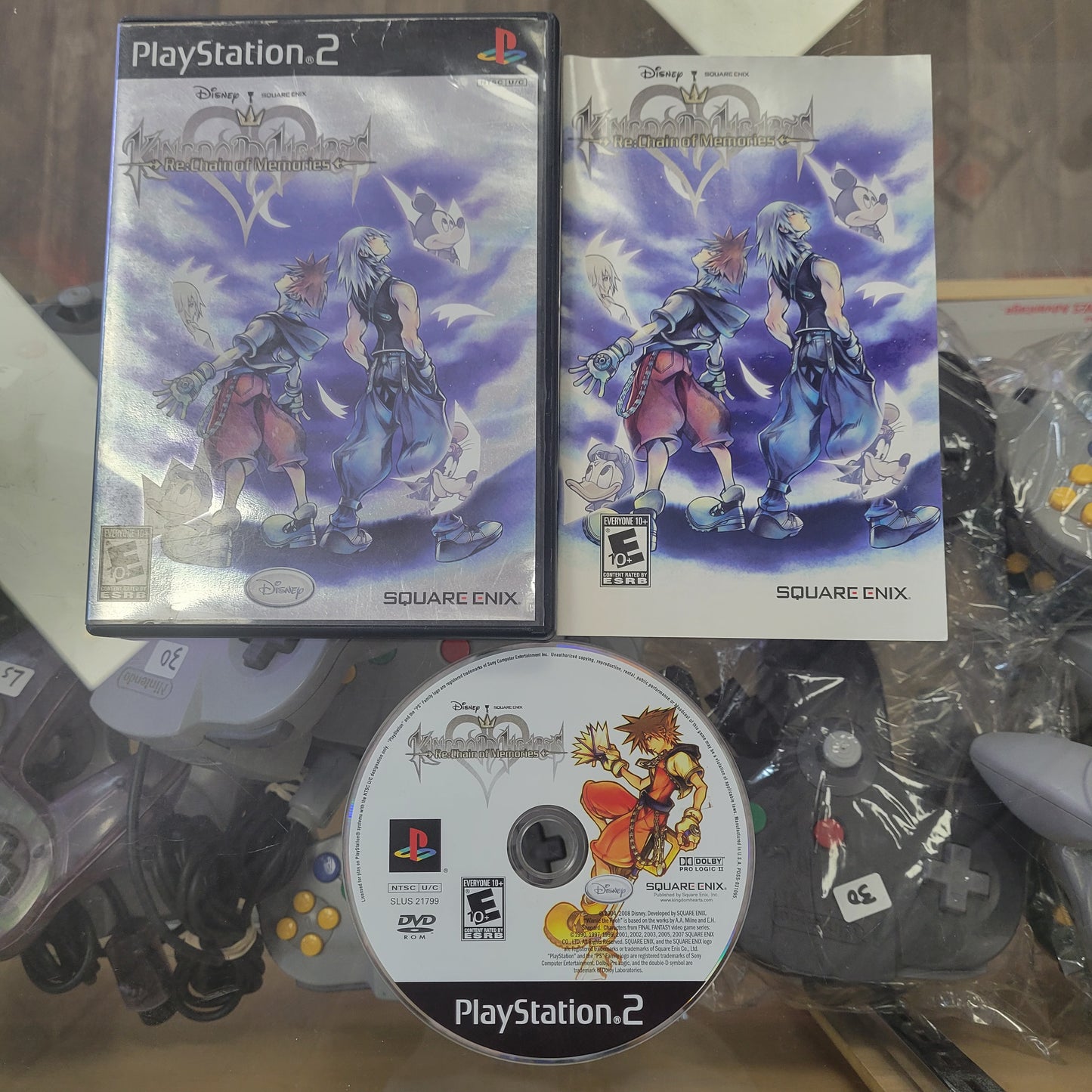 Kingdom Hearts Re Chain Of Memories Playstation 2