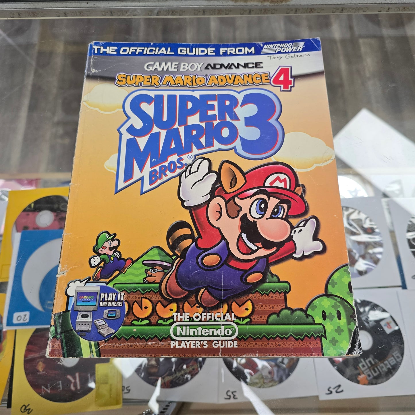 Official Super Mario Bros 3 Game Boy Advance 4 Player's Strategy Guide Nintendo