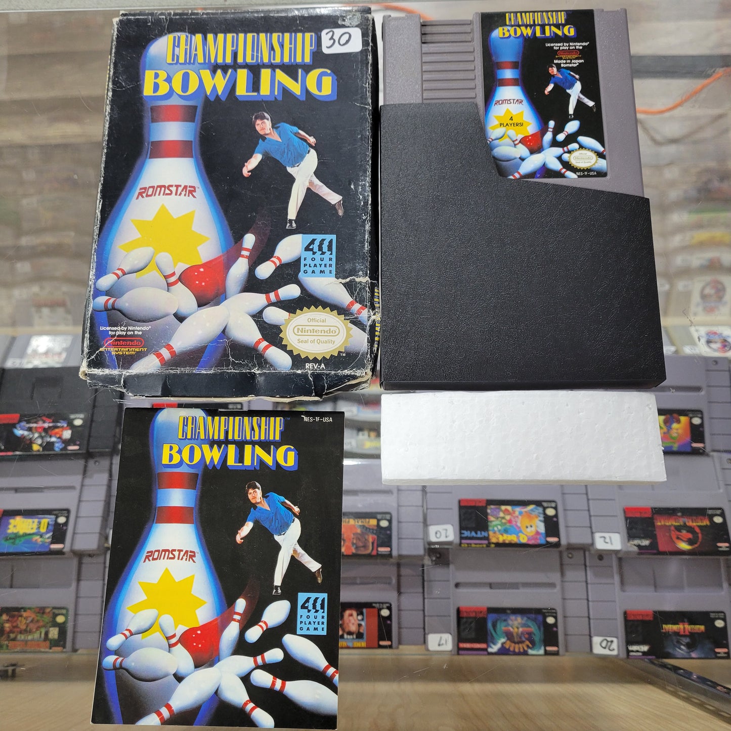 Championship Bowling NES