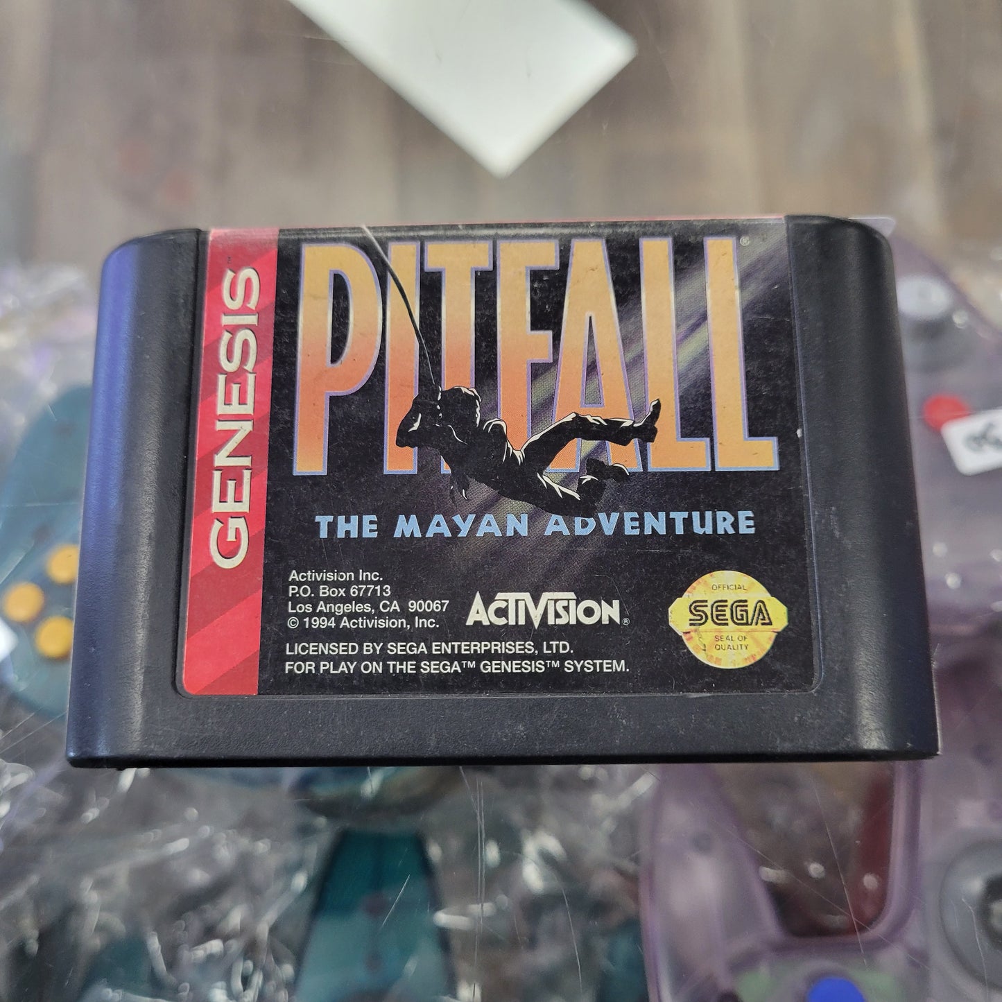 Pitfall The Mayan Adventure Sega Genesis