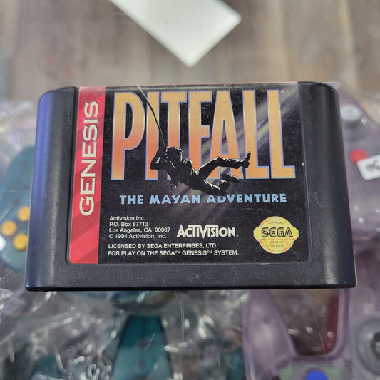 Pitfall The Mayan Adventure Sega Genesis