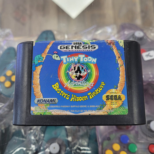 Tiny Toon Adventures Busters Hidden Treasure Sega Genesis