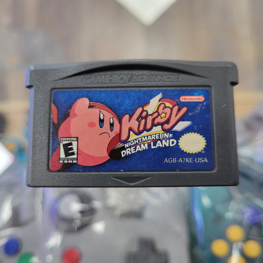 Kirby Nightmare In Dream Land Nintendo Gameboy Advance