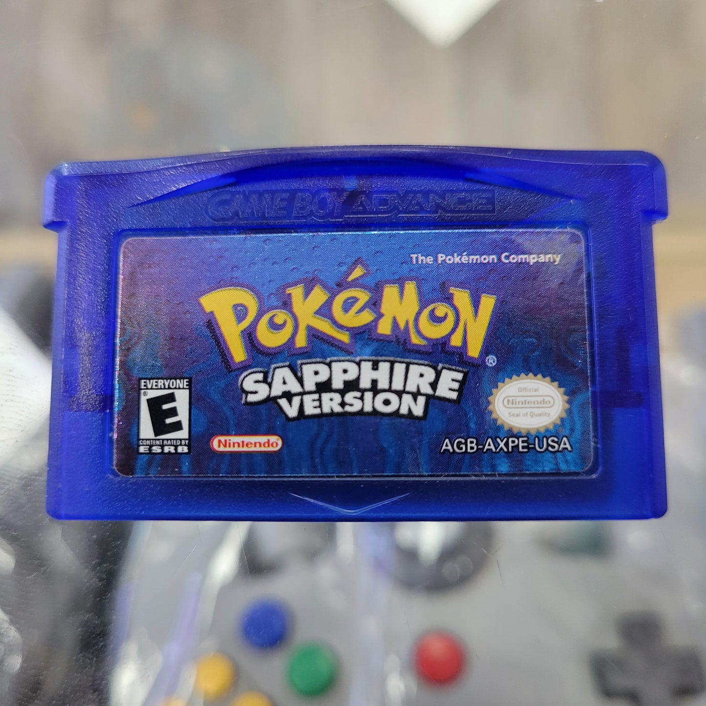 Pokémon Sapphire Version Nintendo Gameboy Needs Battery Replacement