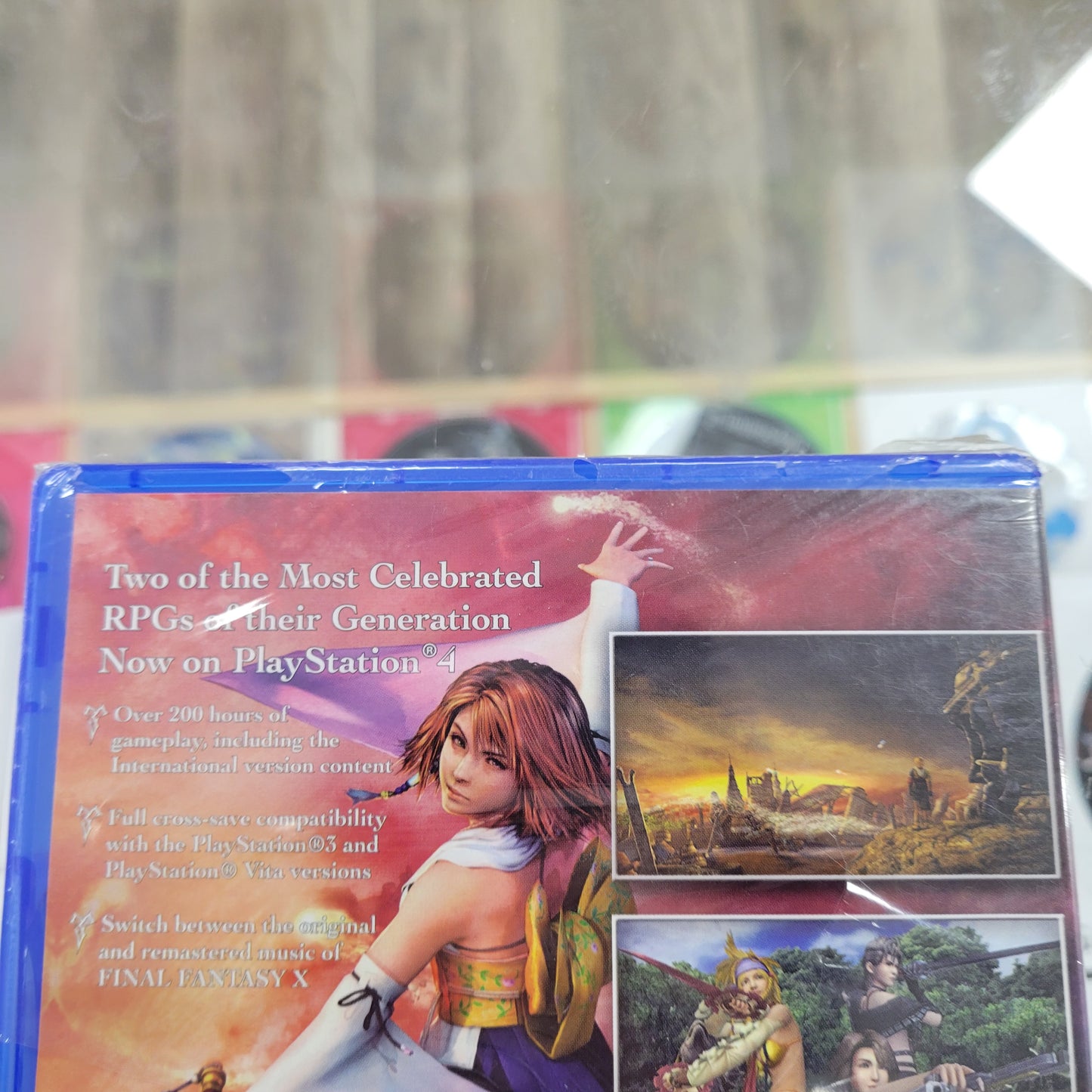 Final Fantasy X X-2 HD Remaster Playstation 4 Partially sealed