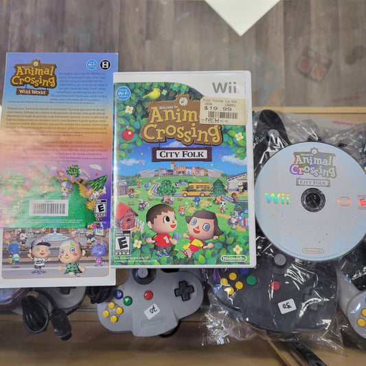 Animal Crossing City Folk Nintendo Wii