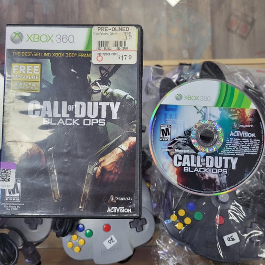 Call of Duty Black Ops Xbox 360
