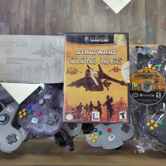 Star Wars The Clone Wars Nintendo Gamecube