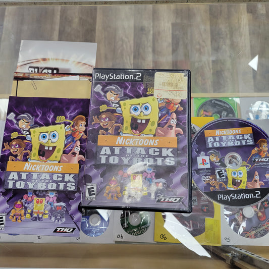 Nicktoons Attack Of The Toy Bots Playstation 2