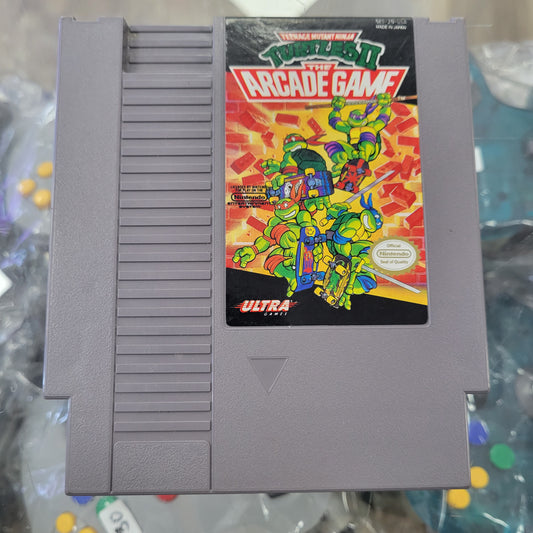 Teenage Mutant Ninja Turtles II The Arcade Game NES