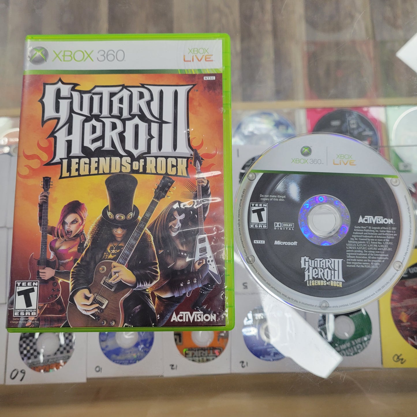 Guitar Hero III Legends Of Rock Xbox 360