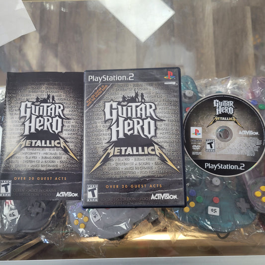 Guitar Hero Metallica Playstation 2