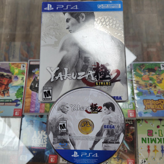 Yakuza Kiwami 2 Steel Book Edition Playstation 4