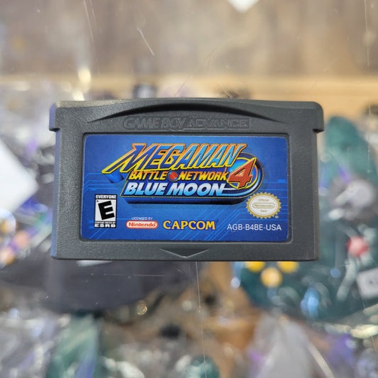 Mega Man Battle Network 4 Blue Moon Gameboy Advance