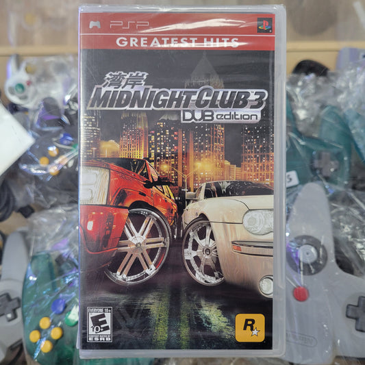 Midnight Club 3 DUB Edition PSP New Sealed