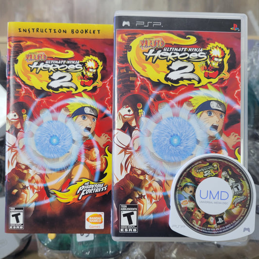 Naruto Ultimate Ninja Heroes 2 PSP