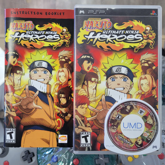 Naruto Ultimate Ninja Heroes PSP