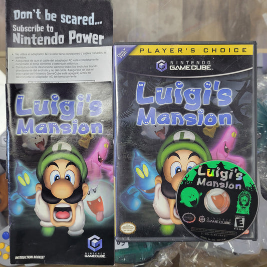 Luigis Mansion Nintendo Gamecube