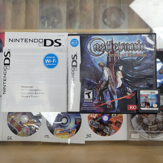 Castlevania Order of Ecclesia Nintendo DS