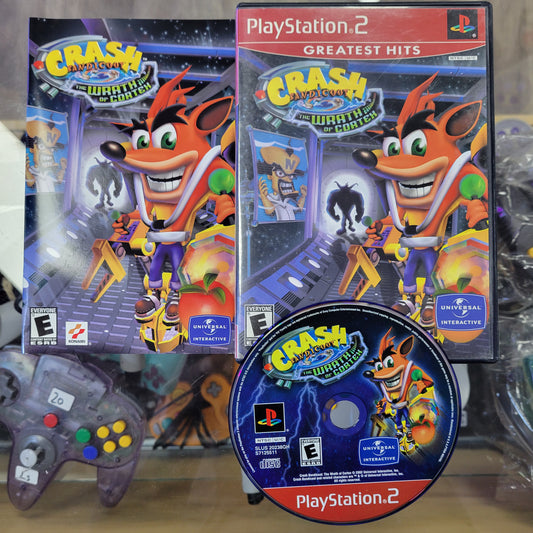 Crash Bandicoot The Wrath Of Cortex Playstation 2 Greatest Hits