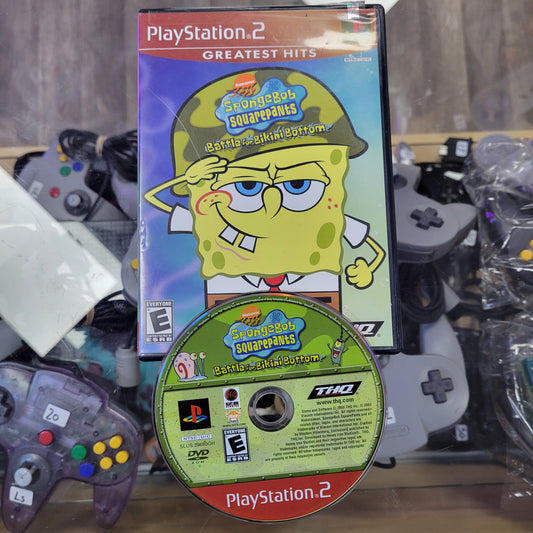 Spongebob Squarepants Battle For Bikini Bottom Playstation 2