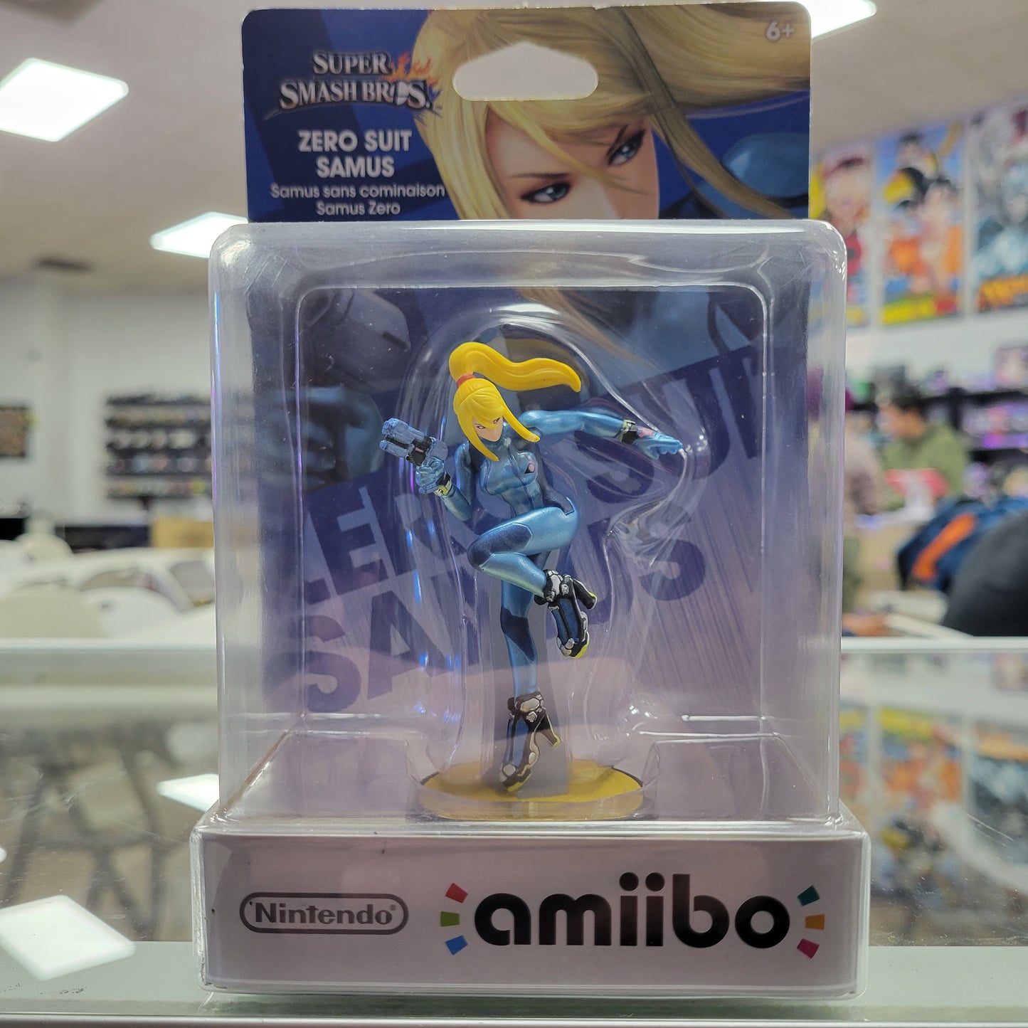 Zero Suit Samus Amiibo