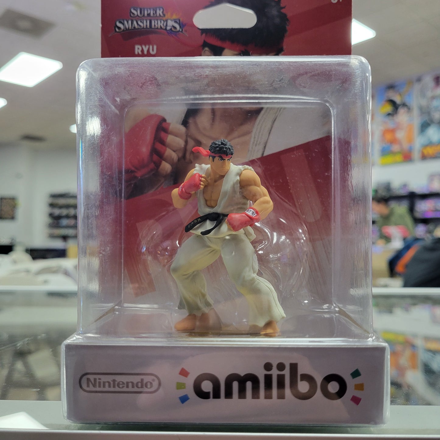 Ryu Smash Bros Amiibo