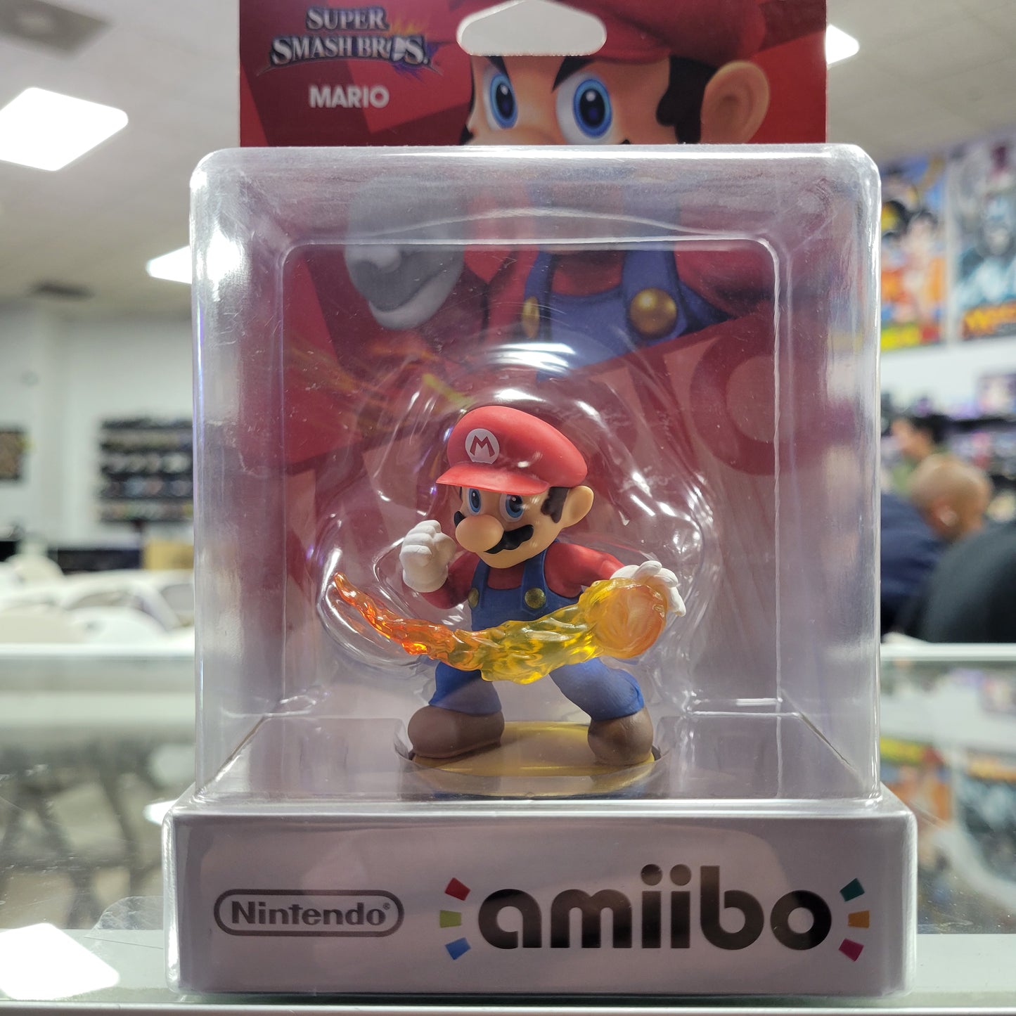 Mario Smash Bros Amiibo