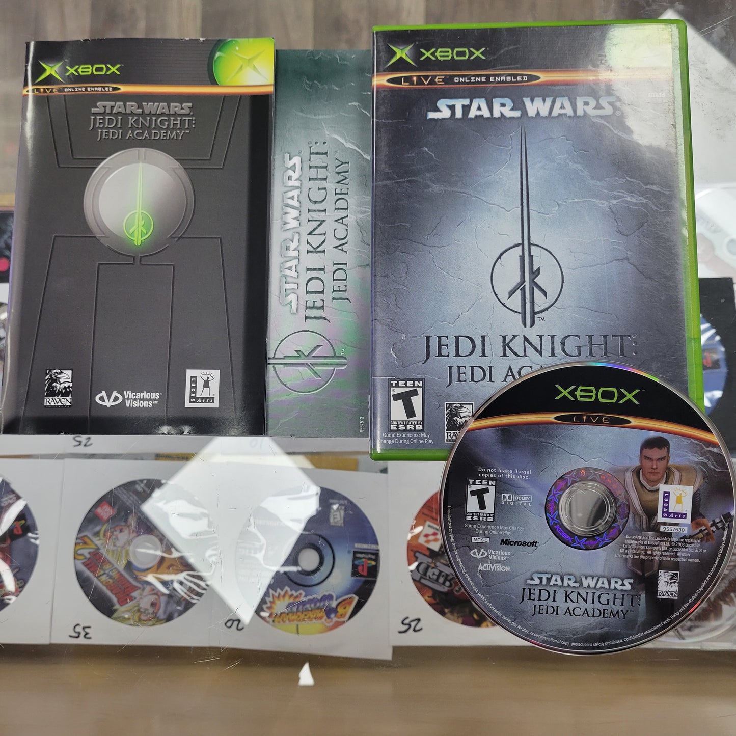 Star Wars Jedi Knight Jedi Academy Original Xbox