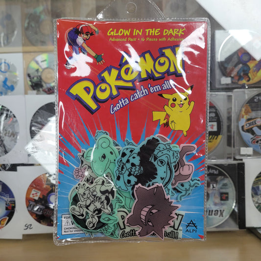 Pokémon Glow In The Dark Stickers