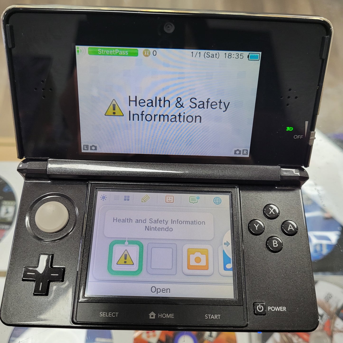 Nintendo 3DS Black System