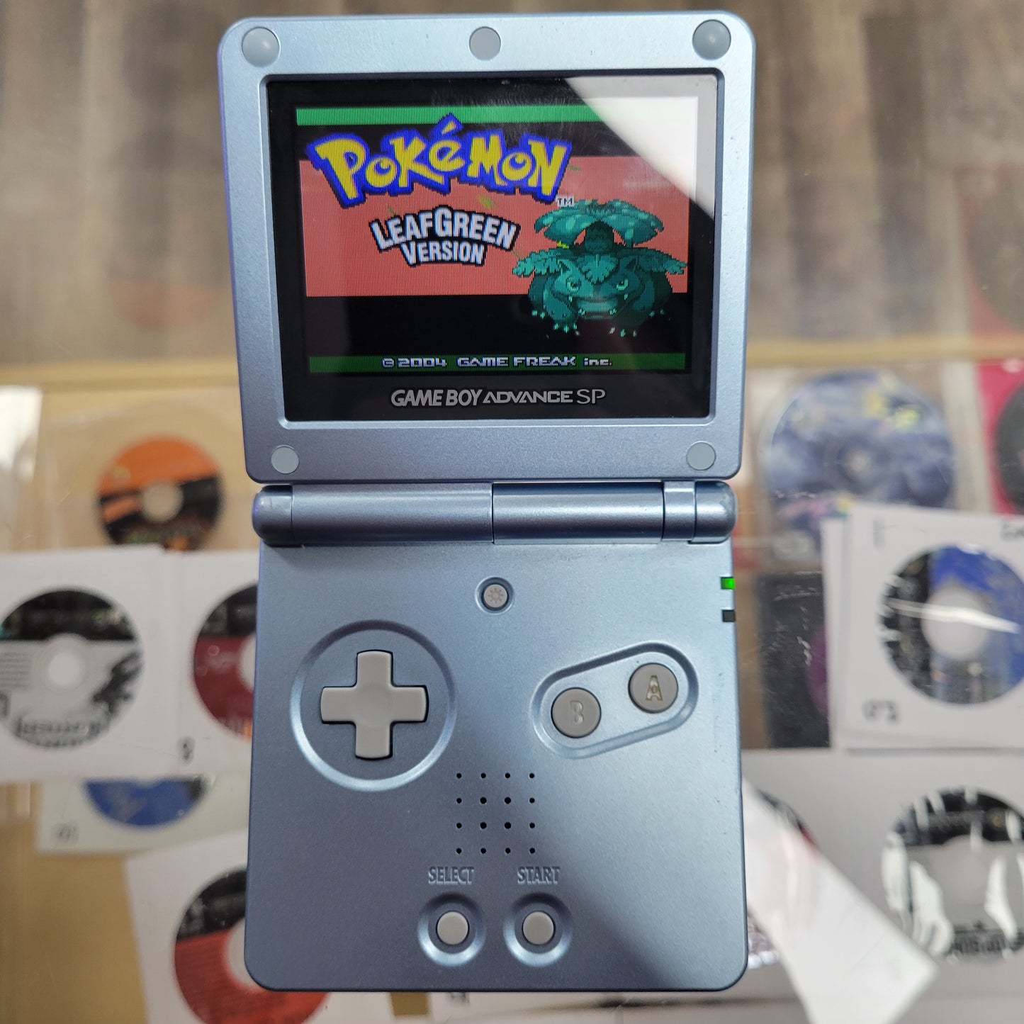 Nintendo Gameboy Advance SP Blue Good Screen