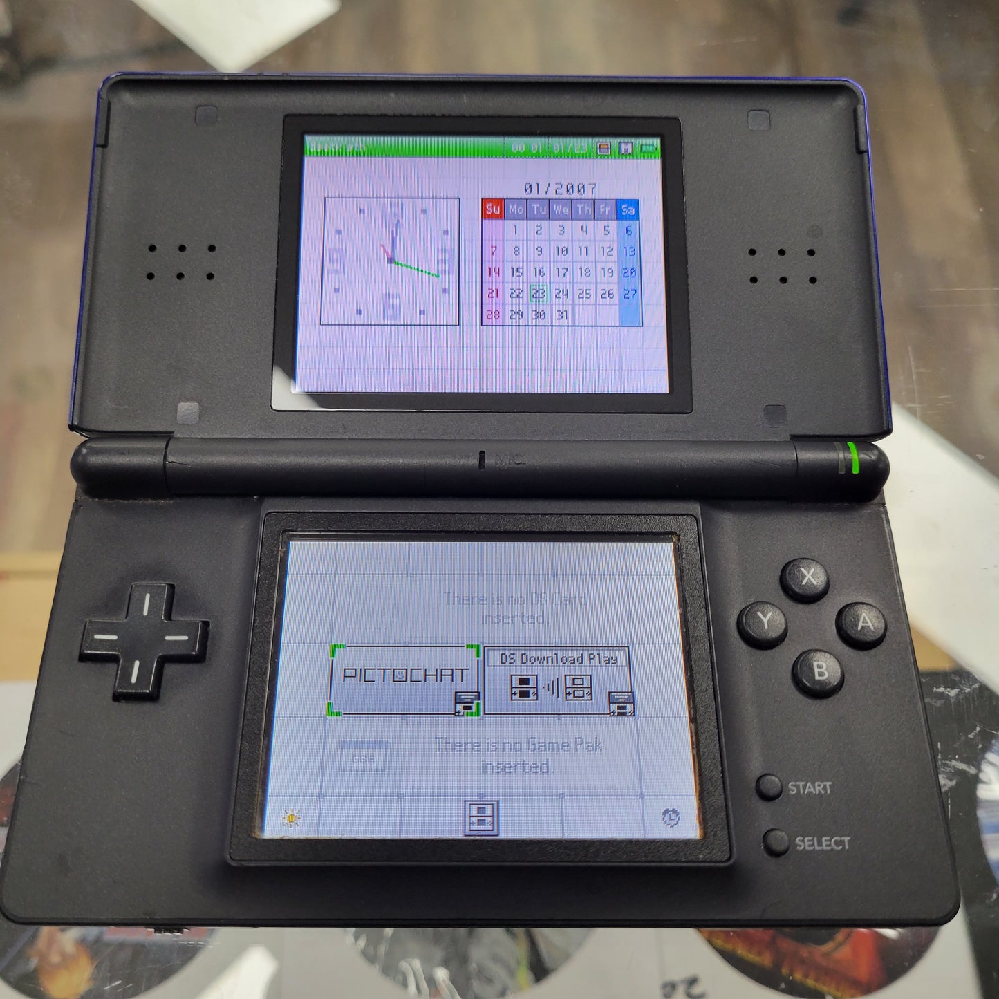 Blue Nintendo DS Lite