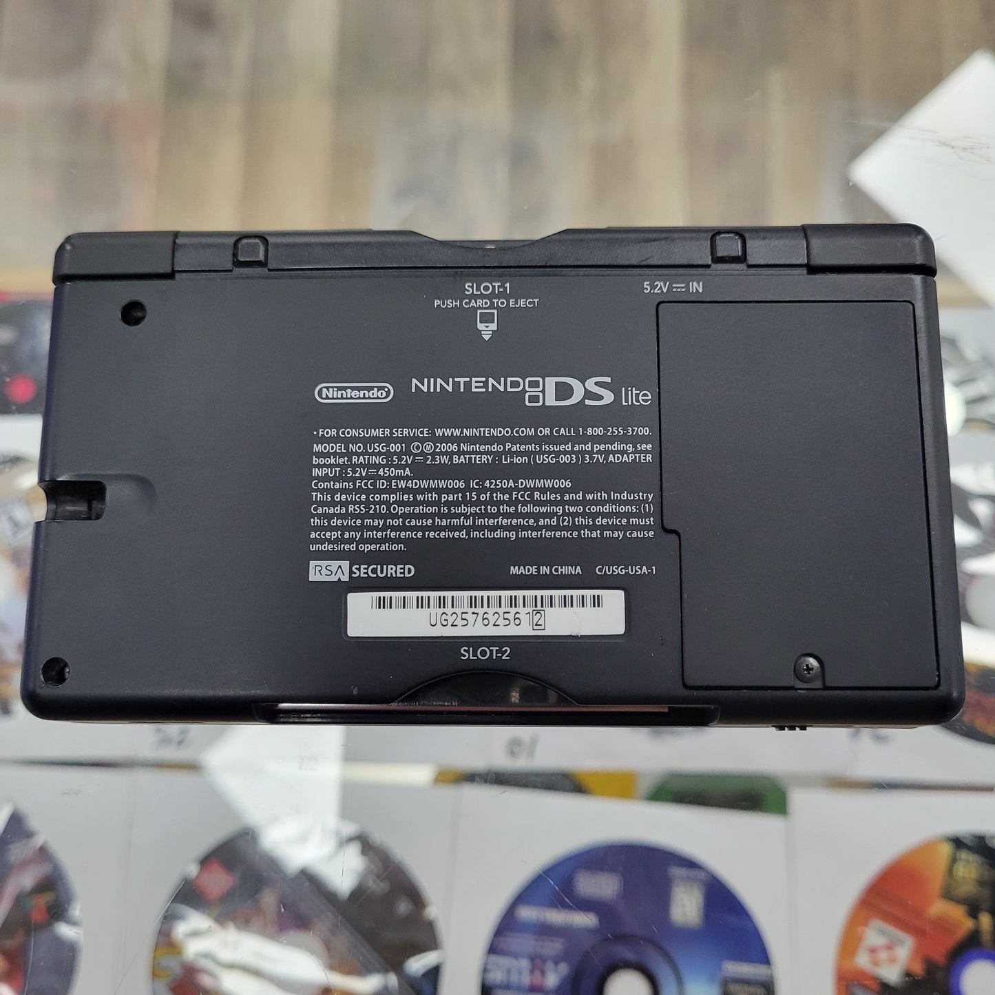 Blue Nintendo DS Lite