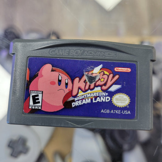 Kirby Nightmare In Dream Land Gameboy Advance