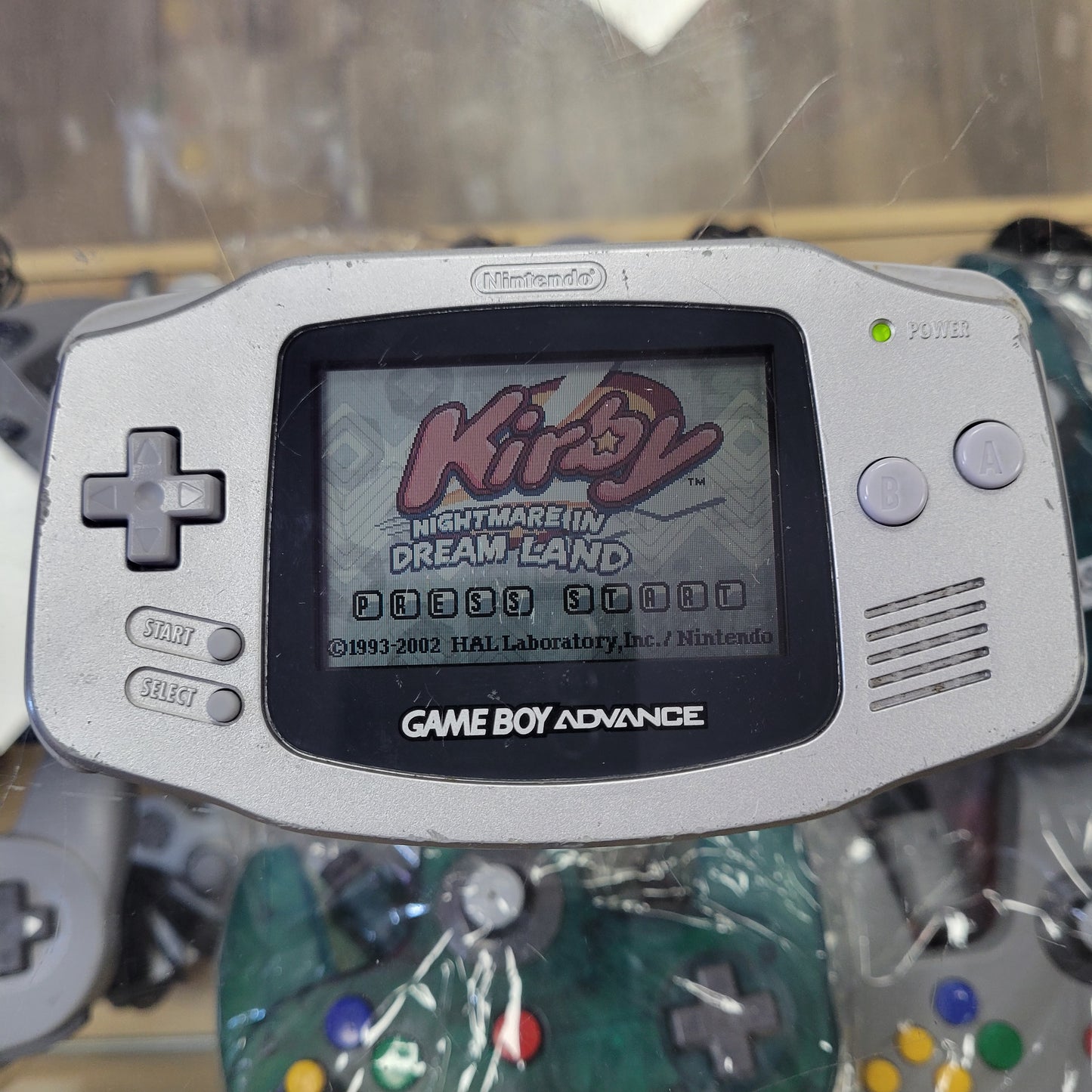 Silver Nintendo Gameboy Advance