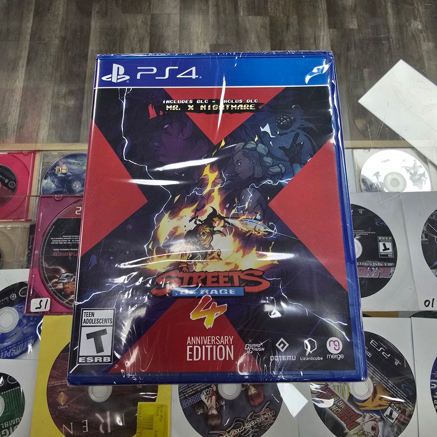 Streets of Rage 4 [Anniversary Edition] NEW SEALED Playstation 4