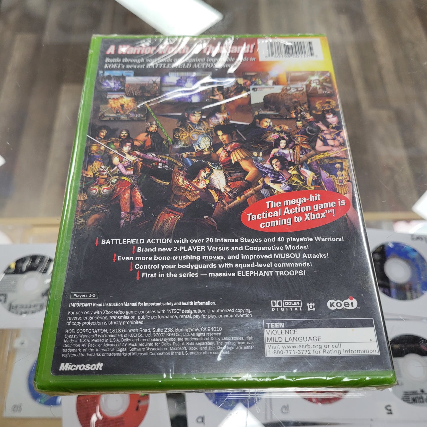 Dynasty Warriors 3 Sealed New