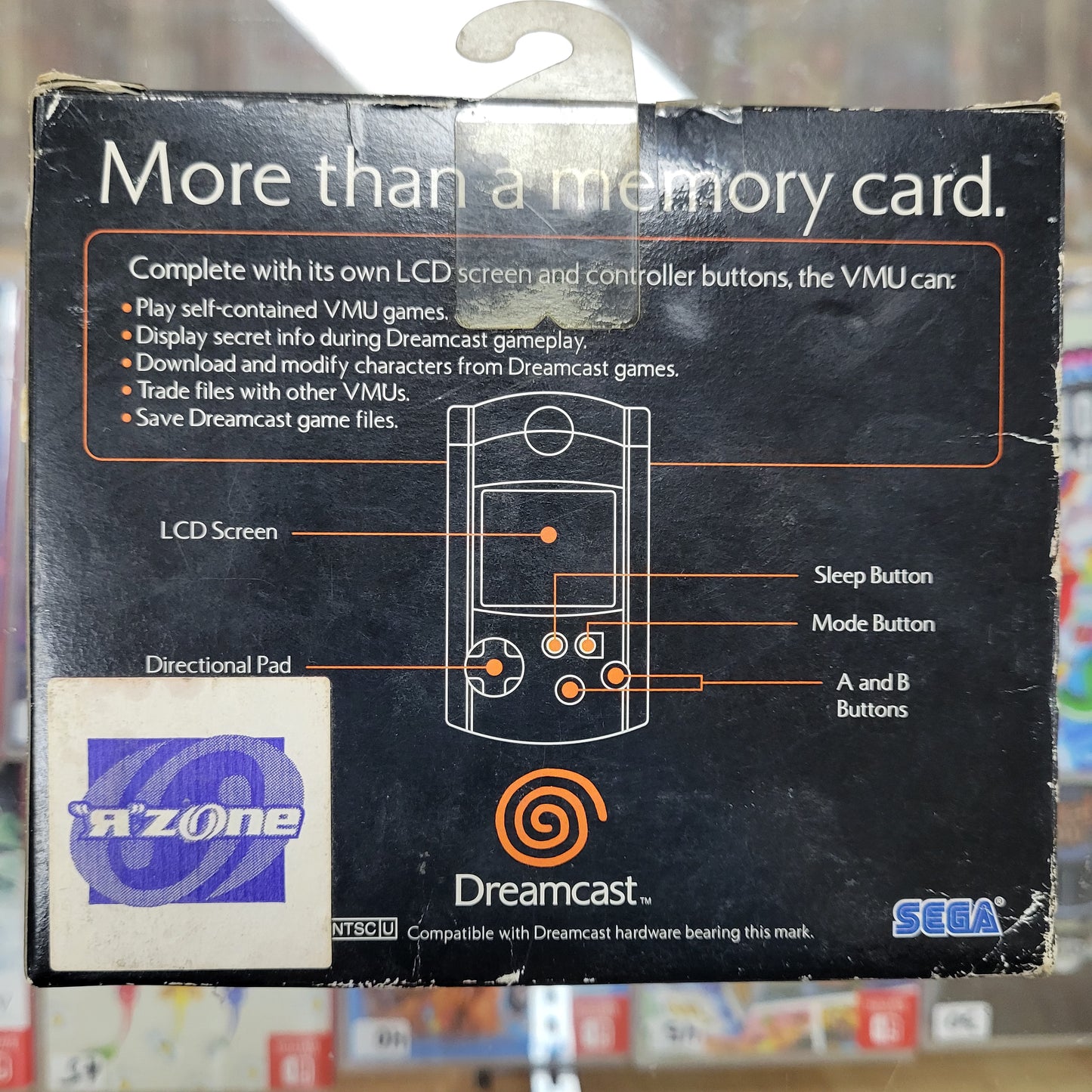 Red Dreamcast VMU Sega Dreamcast Sealed New