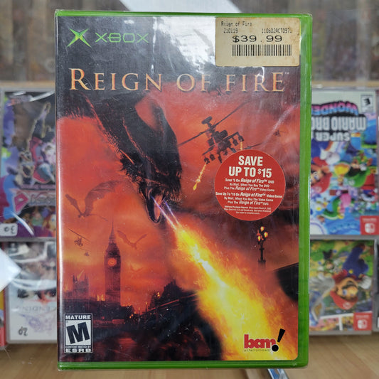 Reign of Fire Original Xbox New Sealed