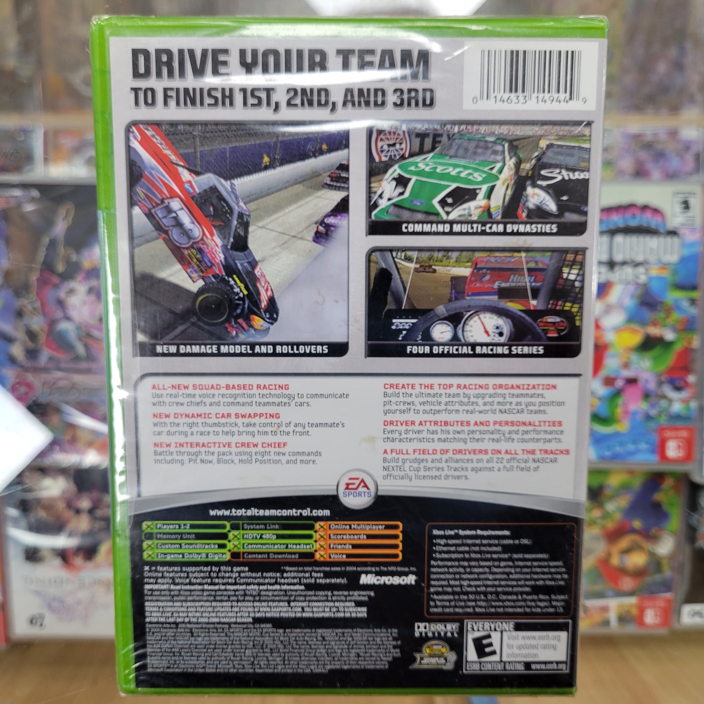 NASCAR 06 Total Team Control Original Xbox Sealed New