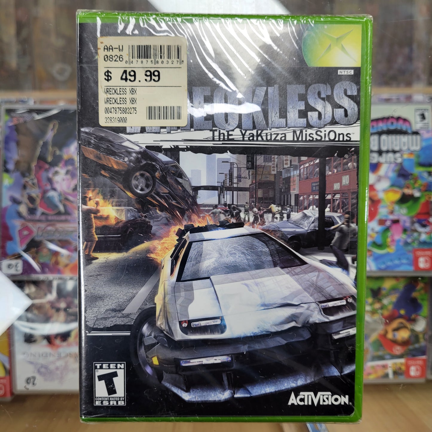 Wreckless The Yakuza Missions Original Xbox New Sealed