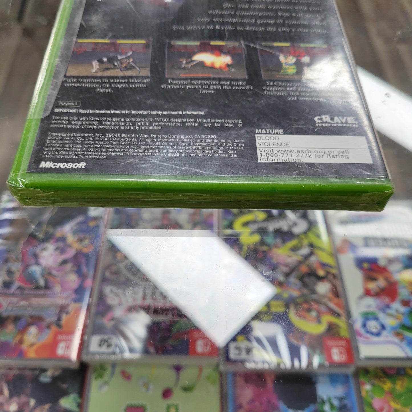 Kabuki Warriors Original Xbox Sealed New