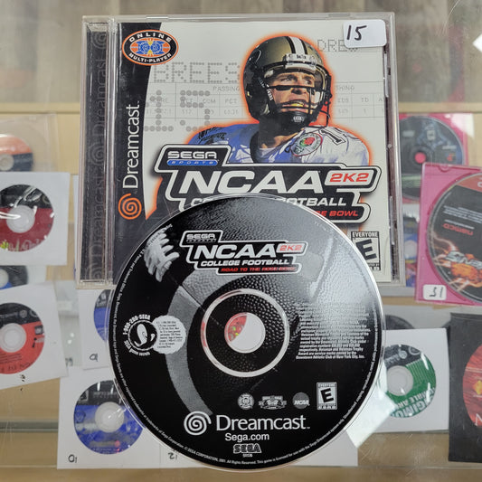 NCAA College Football 2K2 Sega Dreamcast