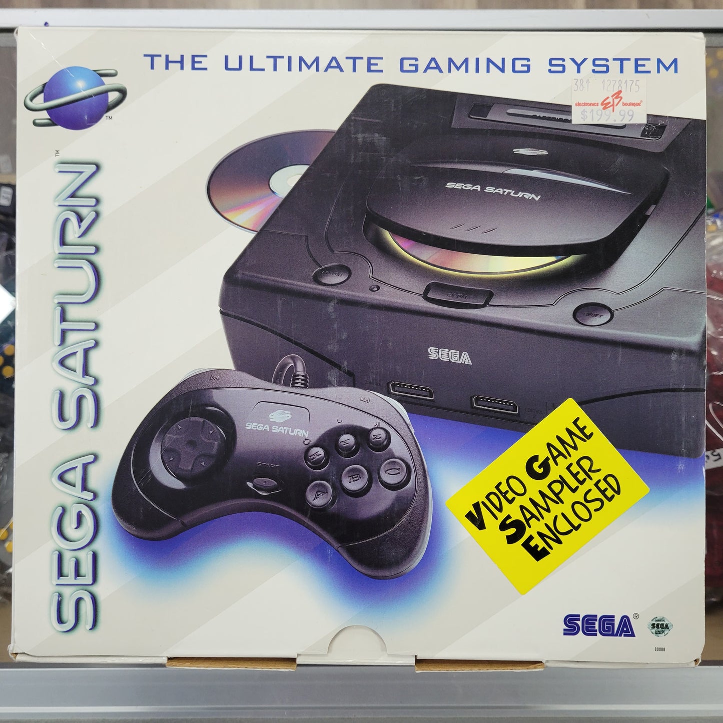 Sega Saturn System CIB (Clean System and Box)
