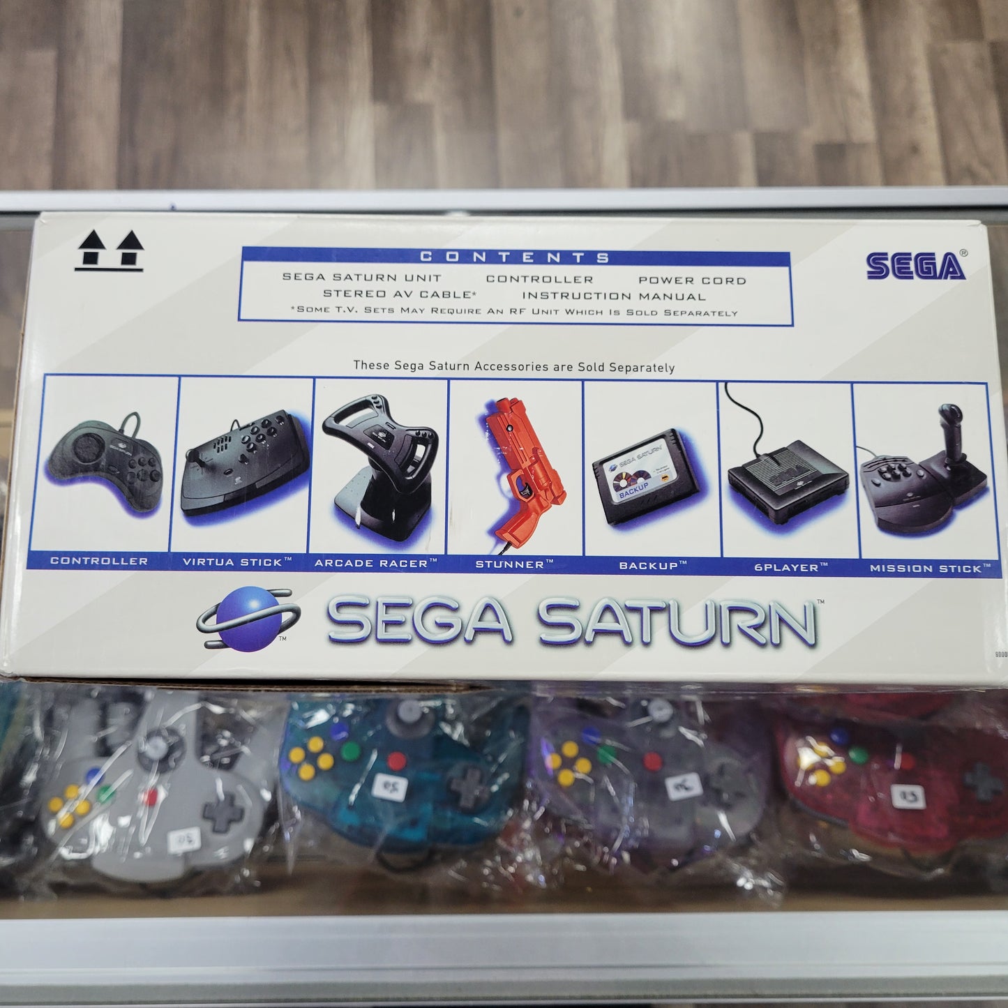 Sega Saturn System CIB (Clean System and Box)